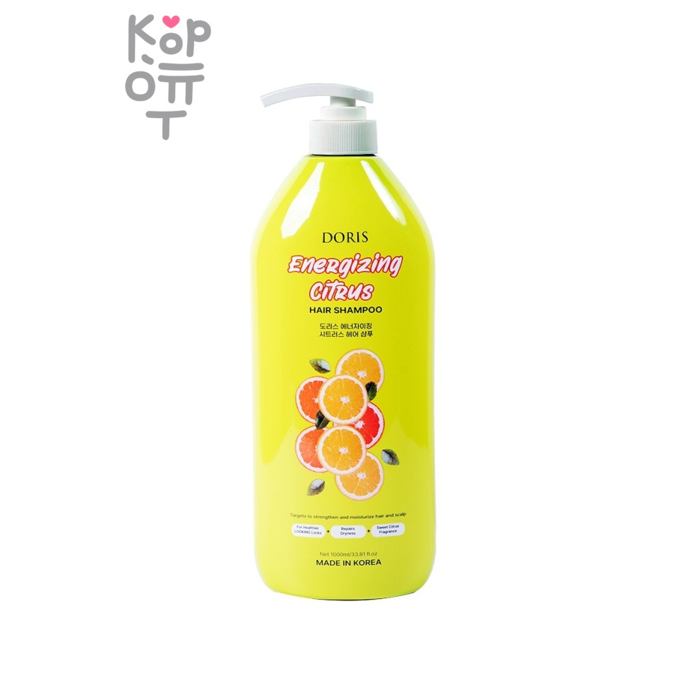 Шампунь, для волос Бодрящий с экстрактом цитруса /Doris Energizing Citrus Hair Shampoo, JIGOTT