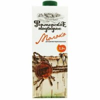 Фермерское подворье Молоко 2,5%, 1 л