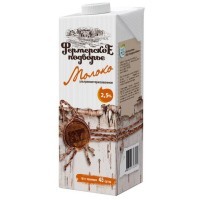 Фермерское подворье Молоко 2,5%, 1 л
