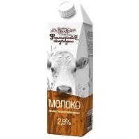 Фермерское подворье Молоко 2,5%, 1 л