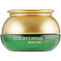 Bergamo Luxury Caviar Wrinkle Care Cream - Омолаживающий крем с экстрактом Черной Икры 50гр.