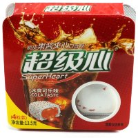 Жевательная резинка Super Heart Crispy Jam Sandwich Gum - Сэндвич с Кока Колой