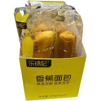 LEJINJI Butter Bread - китайский десерт Сдобный хлеб - 3 банана, 72гр.
