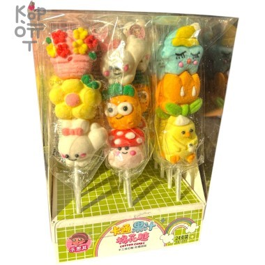 Маршмеллоу Cotton Candy - Зефир фруктовый Радуга — Корейские товары для всей семьи(КорОпт)