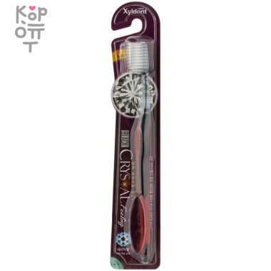 Mukunghwa Black Crystal - Зубная щётка со сверхтонкими концами щетинок разной длины с анионами, мягкая — Корейские товары для всей семьи(КорОпт)