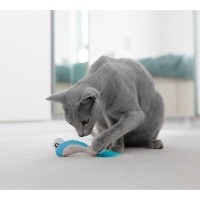 Petstages игрушка для кошек Dental 'Креветки' 2 шт. с кошачьей мятой, 7 см