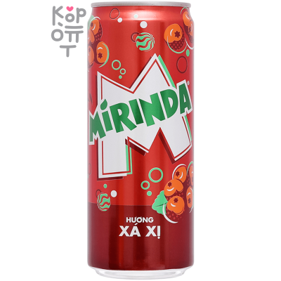 Mirinda Sarsi - Напиток безалкогольный газированный Миринда Сарси, Вьетнам 320мл.  