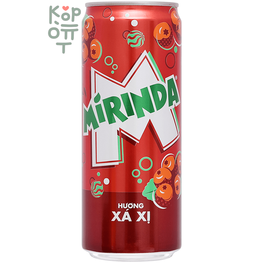 Mirinda Sarsi - Напиток безалкогольный газированный Миринда Сарси, Вьетнам 320мл.  