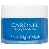 CARE:NEL Aqua Night Mask - Ночная увлажняющая маска для лица, 15гр.