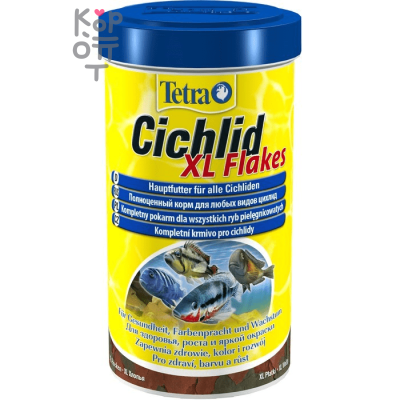 TetraCichlid XL корм для всех видов цихлид, крупные хлопья 500 мл
