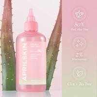 AprilSkin Pink Aloe Vita Toner - Успокаивающий и осветляющий тонер для лица с Розовым Алоэ и витамином С 250мл.