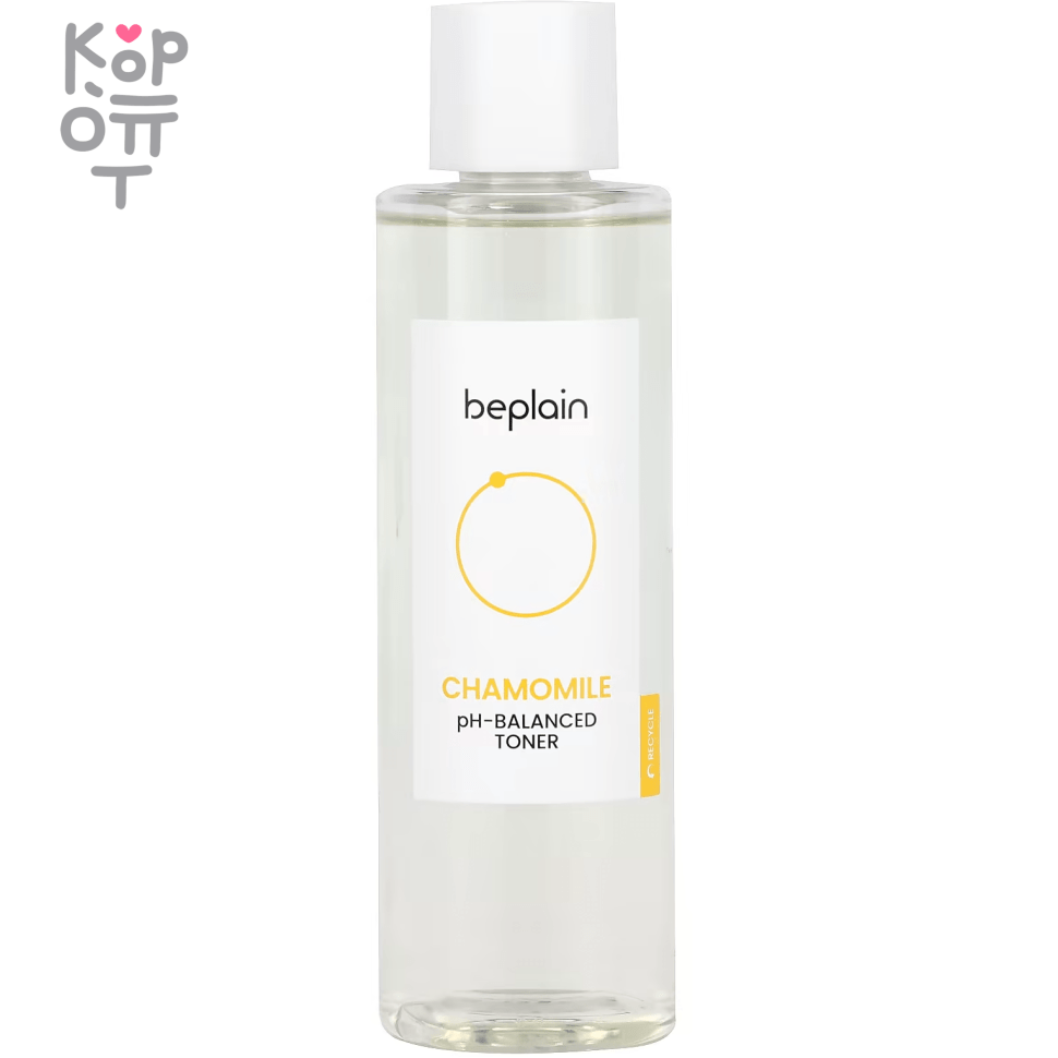 beplain Chamomile pH-Balanced Toner - Слабокислотный тонер с Ромашкой для чувствительной кожи 200мл., купить с доставкой на дом фото 1 — Корейские товары для всей семьи(КорОпт)