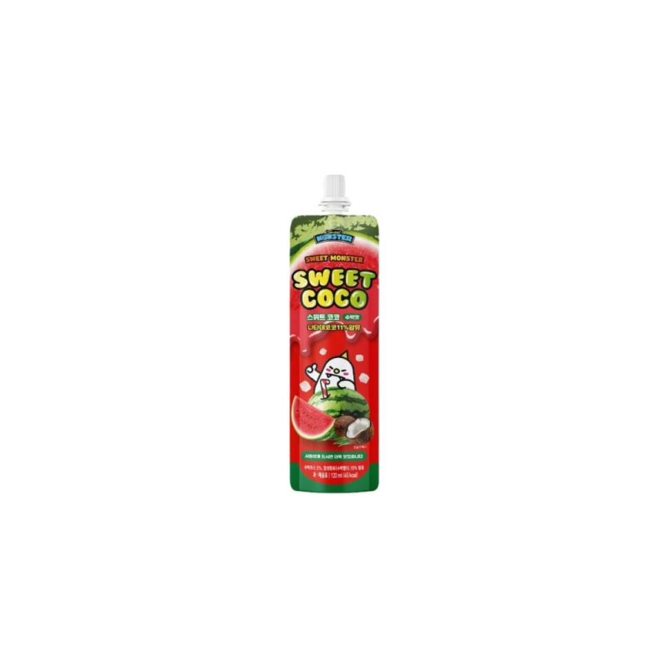 Sweet Coco Watermelon Flavor — Напиток с кокосовым желе, вкус арбуза, 120 мл