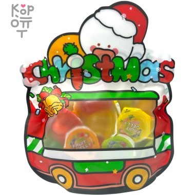 Желе фруктовое Little Christmas фруктовое ассорти &mdash; Корейские товары для всей семьи(КорОпт)