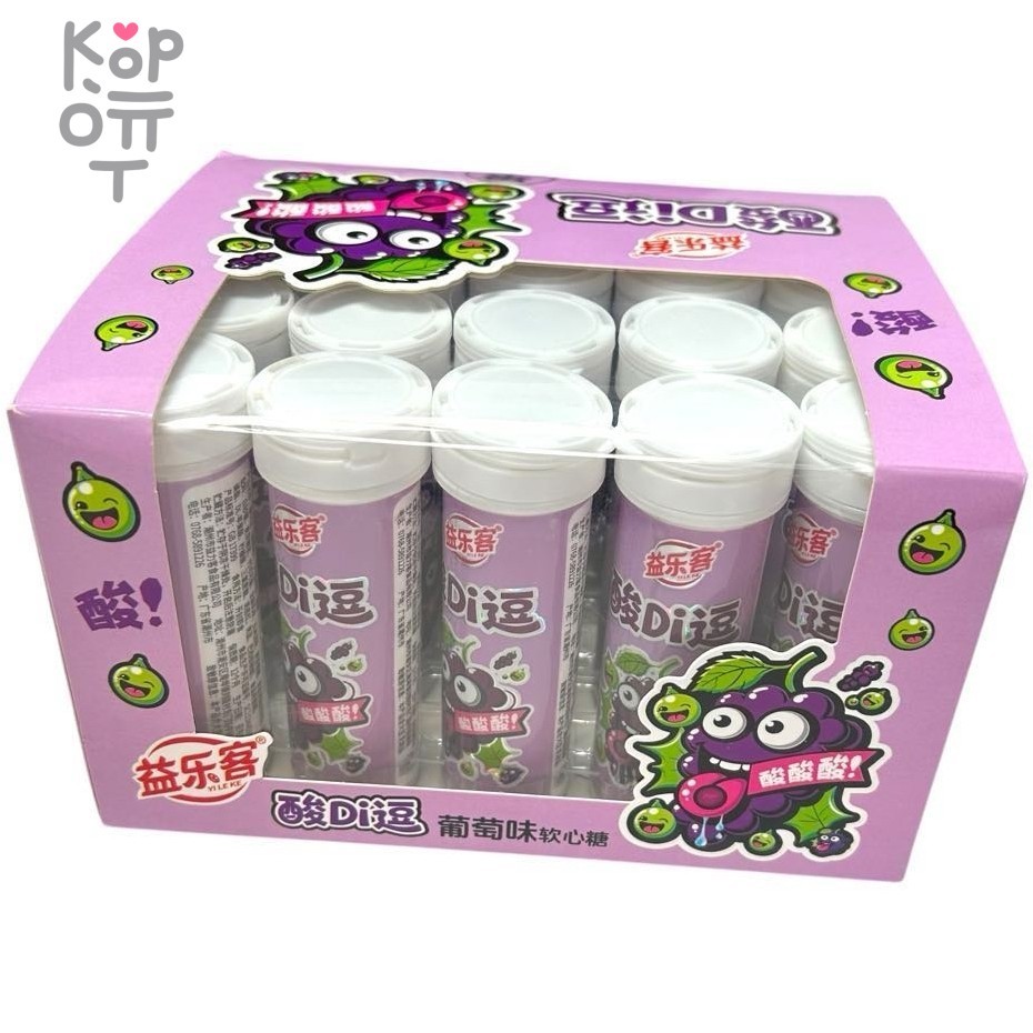 Драже Di Холодок без сахара со вкусом Винограда, купить с доставкой на дом фото 1 &mdash; Корейские товары для всей семьи(КорОпт)