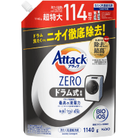 Kao Attack Zero - Жидкое средство для стирки белья, с защитой от повторного оседания грязи при стирке.
