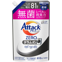 Kao Attack Zero - Жидкое средство для стирки белья, с защитой от повторного оседания грязи при стирке.