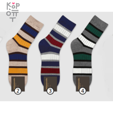 Носки мужские классические, Размер 41-45          — Корейские товары для всей семьи(КорОпт)
