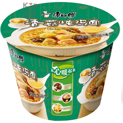Лапша быстрого приготовления Kang Shi Fu Chicken Noodle, с острой курицей, 101гр.