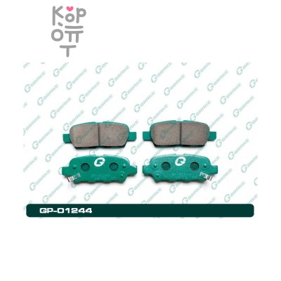 Колодки тормозные PF-2466 / AN-654WK / D1244M / GP-01244 G-BRAKE