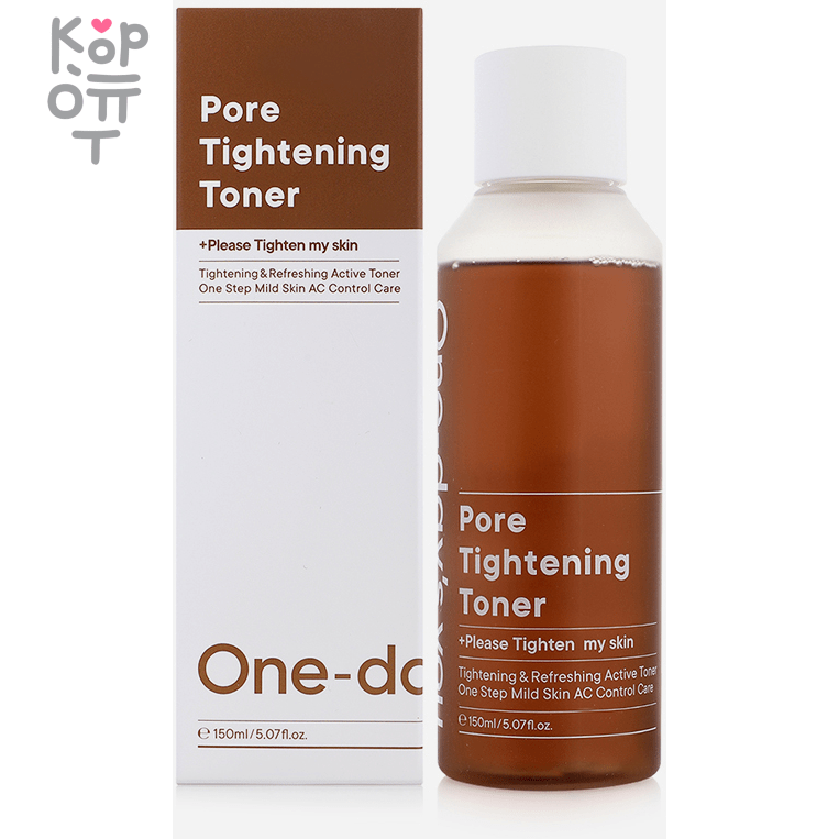 ONE-DAY'S YOU Pore Tightening Toner - Тонер для сужения пор и борьбы с прыщами 150мл., купить с доставкой на дом фото 1 &mdash; Корейские товары для всей семьи(КорОпт)