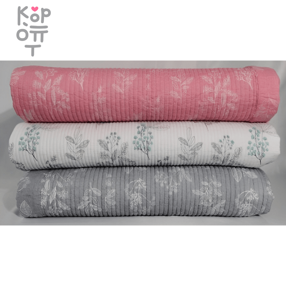Одеяло Greta, двухсторонний принт(хлопок 100%) 458, купить с доставкой на дом фото 1 — Корейские товары для всей семьи(КорОпт)