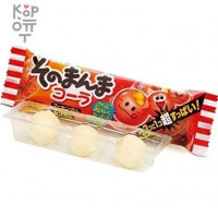 Coris Manma Cola cousen gum - Жевательная резинка со вкусом Колы, шары(1 из 3-х - кислый) 14,4гр.