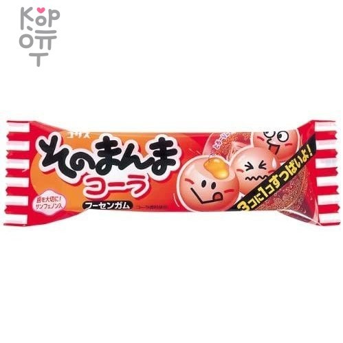 Coris Manma Cola cousen gum - Жевательная резинка со вкусом Колы, шары(1 из 3-х - кислый) 14,4гр.