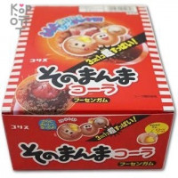 Coris Manma Cola cousen gum - Жевательная резинка со вкусом Колы, шары(1 из 3-х - кислый) 14,4гр.