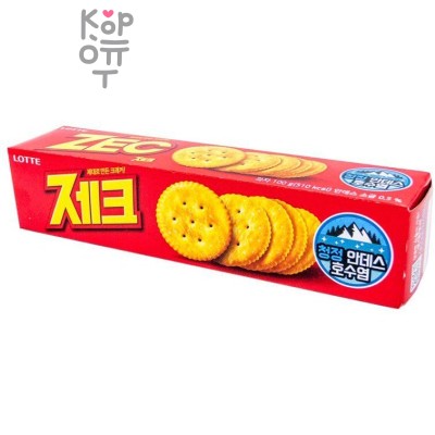Lotte Zec Cracker - Крекер со вкусом Сыра 100 г