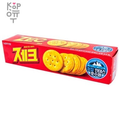 Lotte Zec Cracker - Крекер со вкусом Сыра 100гр. &mdash; Корейские товары для всей семьи(КорОпт)