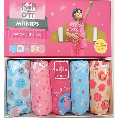 MRKIDS Трусики для девочек Sheep, упаковка 5шт., Ю.Корея.  