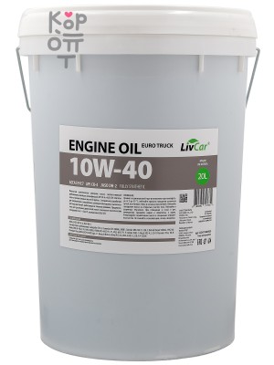LIVCAR ENGINE OIL EURO TRUCK 10W40 ACEA E9/E7 API CK-4 — Масло моторное синтетическое
