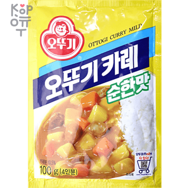 Ottogi Curry Sauce - Оттоги Приправа Карри, 100гр.(4 порции) — Корейские товары для всей семьи(КорОпт)
