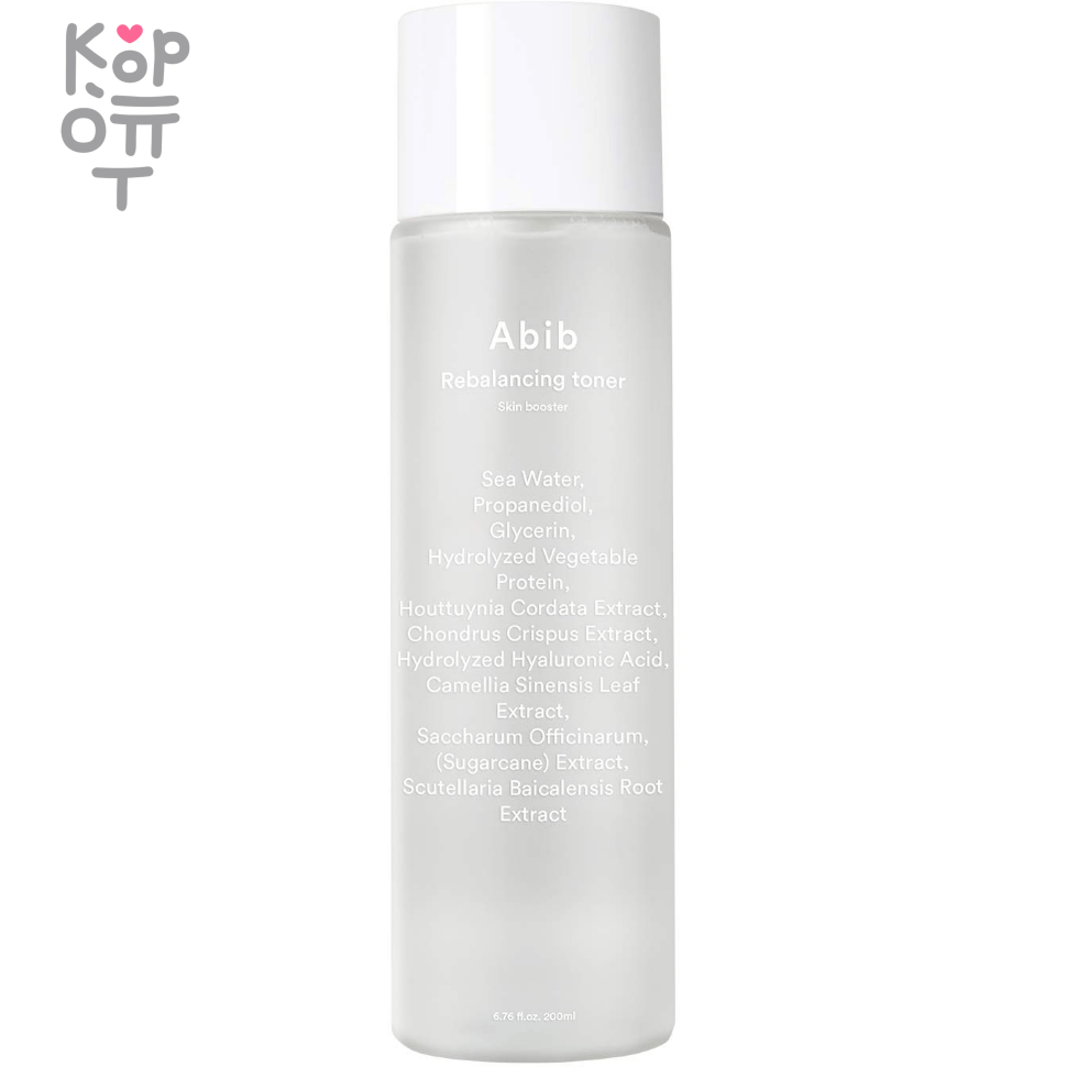 ABIB Rebalancing Toner Skin Booster - Восстанавливающий тонер для лица 200мл., купить с доставкой на дом фото 1 — Корейские товары для всей семьи(КорОпт)
