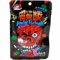 Кислая освежающая карамель Luxing To Challenge Acid Sugar Sour Candy - Крутая кислота со вкусом ледяного Арбуза