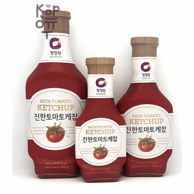 Daesang Rich Tomato Ketchup - Кетчуп томатный Дэсанг, 500 г