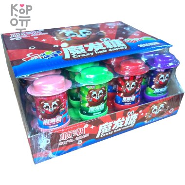 Конфета жевательная Crazy Hair Candy — Корейские товары для всей семьи(КорОпт)