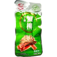 Снек Hisin Food - Вегетарианские крабовые палочки, 14гр.