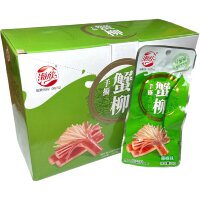 Снек Hisin Food - Вегетарианские крабовые палочки, 14гр.