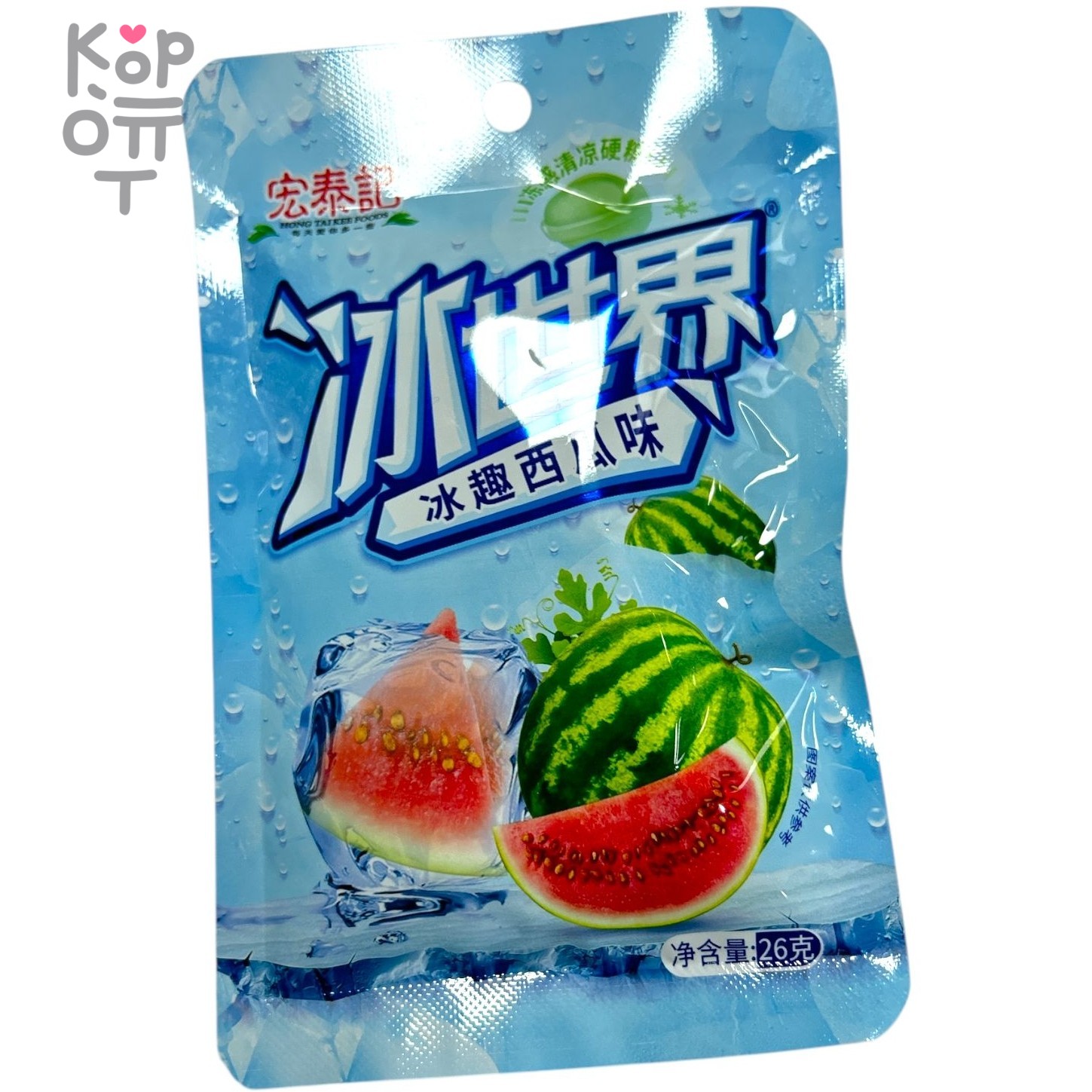 Карамель Hong TaiKee Foods Candy со вкусом ледяного Персика