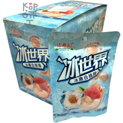 Карамель Hong TaiKee Foods Candy со вкусом ледяного Персика