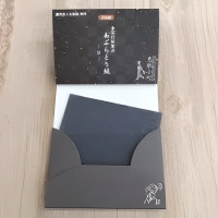 Kumano Cosme Station Ehada Komachi Oil Blotting Paper Charcoal - Салфетки матирующие, Древесный уголь, 20листов