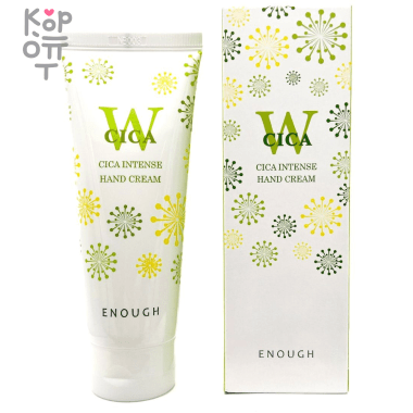 Enough W Cica Intense Hand Cream - Крем для рук с Центеллой Азиатской, 100мл. — Корейские товары для всей семьи(КорОпт)