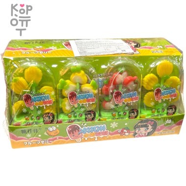 Жевательный фруктовый мармелад Zheng Pop Rocks Дивный сад — Корейские товары для всей семьи(КорОпт)