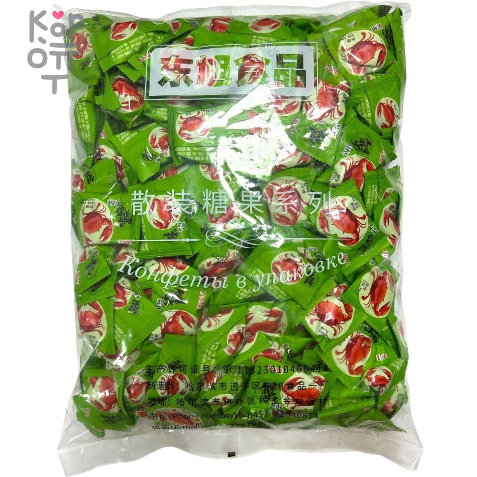 Халва крабики, 2,5кг, купить с доставкой на дом фото 1 &mdash; Корейские товары для всей семьи(КорОпт)