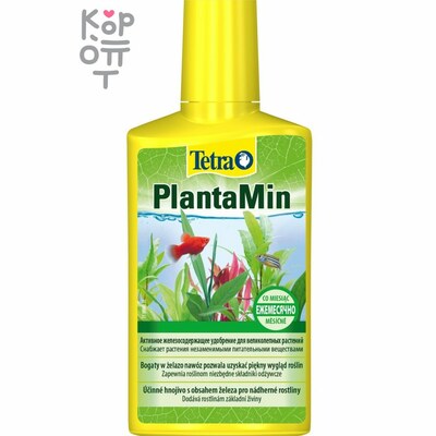 Tetra PlantaMin жидкое удобрение с Fe и микроэлементами 250мл. (замена 139299)