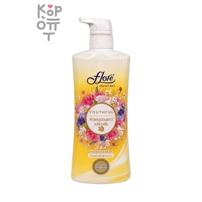 LION Flore — крем-гель для душа Youthful Sensation, 450 мл