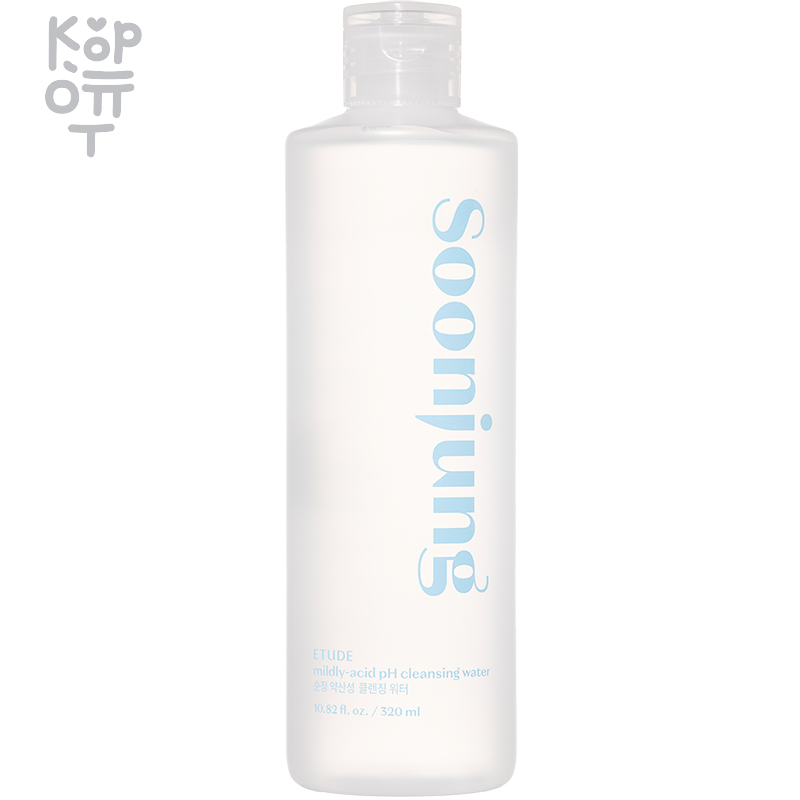 Etude House Soon Jung Cleansing Water - Вода для лица очищающая 320мл., купить с доставкой на дом фото 1 — Корейские товары для всей семьи(КорОпт)