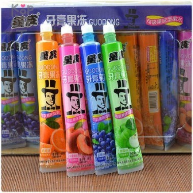 Жидкие конфеты Guodong 3 вкуса (Виноград, Апельсин, Клубника) — Корейские товары для всей семьи(КорОпт)
